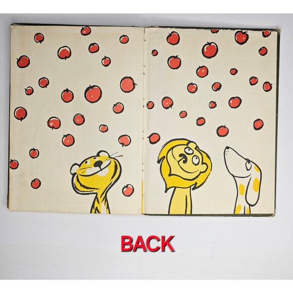 1961 First Edition TEN APPLES UP ON TOP Dr Seuss Theo. LeSieg VINTAGE Book Club - Picture 8 of 9